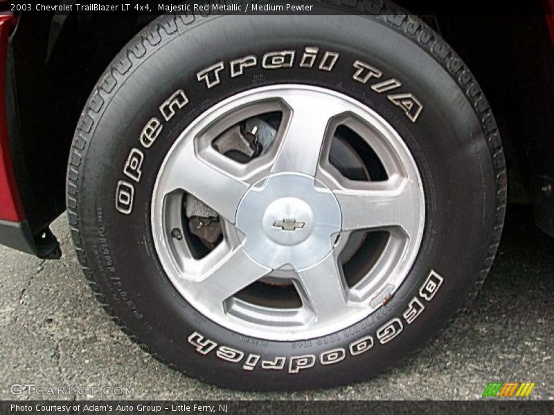 Majestic Red Metallic / Medium Pewter 2003 Chevrolet TrailBlazer LT 4x4