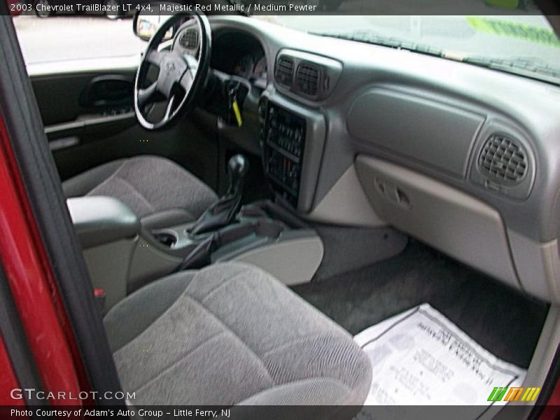 Majestic Red Metallic / Medium Pewter 2003 Chevrolet TrailBlazer LT 4x4