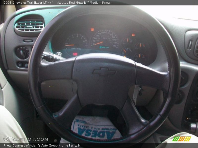 Majestic Red Metallic / Medium Pewter 2003 Chevrolet TrailBlazer LT 4x4