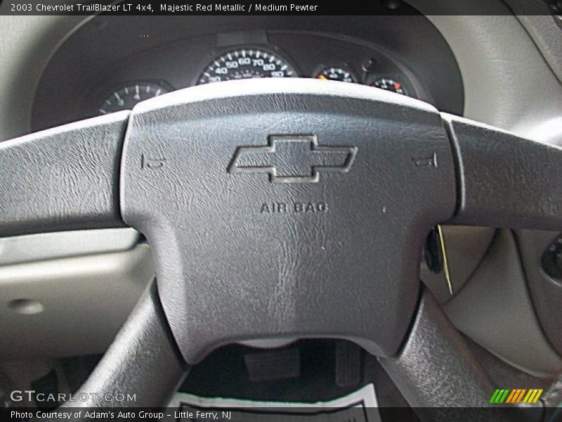 Majestic Red Metallic / Medium Pewter 2003 Chevrolet TrailBlazer LT 4x4
