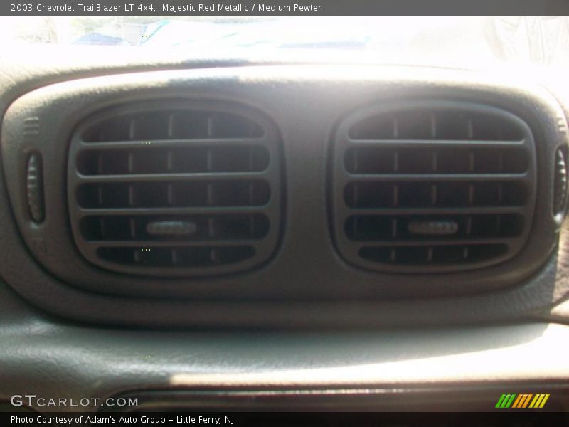 Majestic Red Metallic / Medium Pewter 2003 Chevrolet TrailBlazer LT 4x4