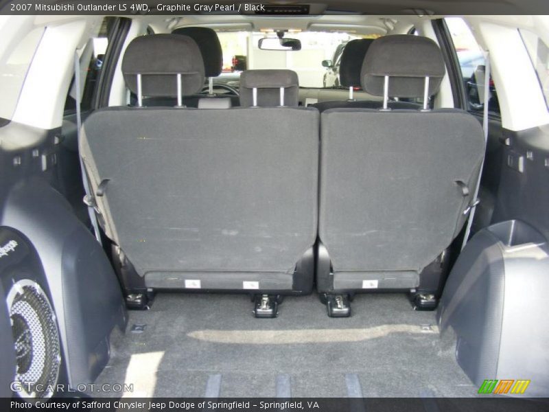 Graphite Gray Pearl / Black 2007 Mitsubishi Outlander LS 4WD
