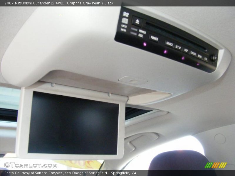 Graphite Gray Pearl / Black 2007 Mitsubishi Outlander LS 4WD