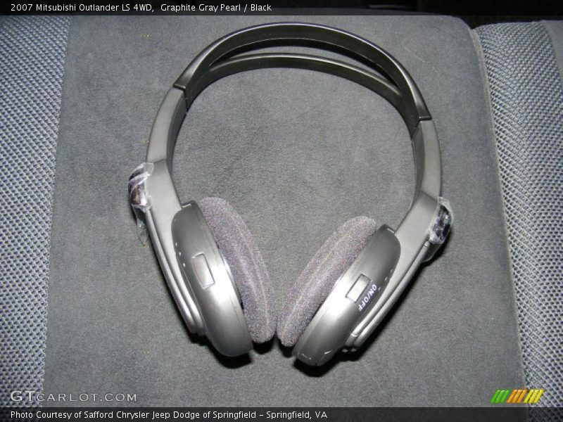 Graphite Gray Pearl / Black 2007 Mitsubishi Outlander LS 4WD