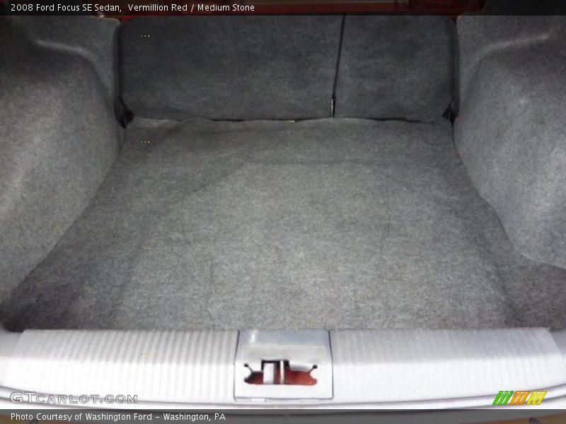 Vermillion Red / Medium Stone 2008 Ford Focus SE Sedan