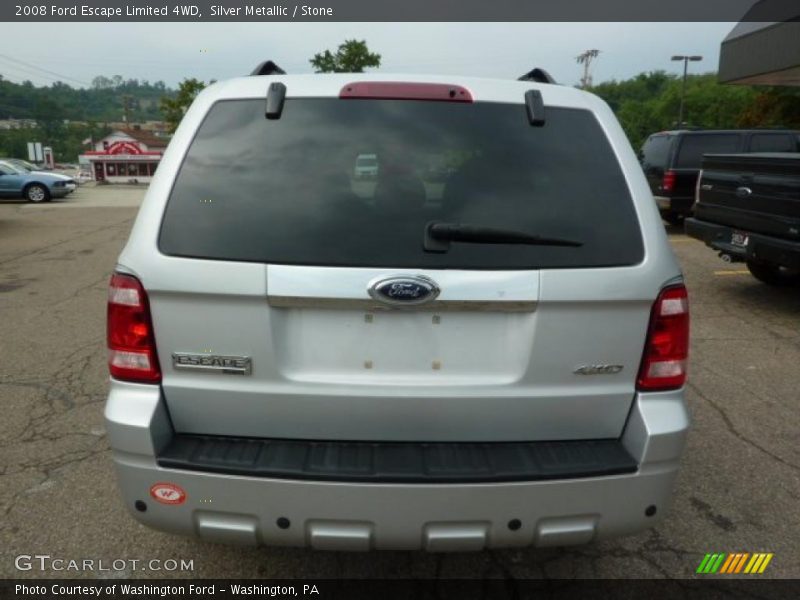 Silver Metallic / Stone 2008 Ford Escape Limited 4WD