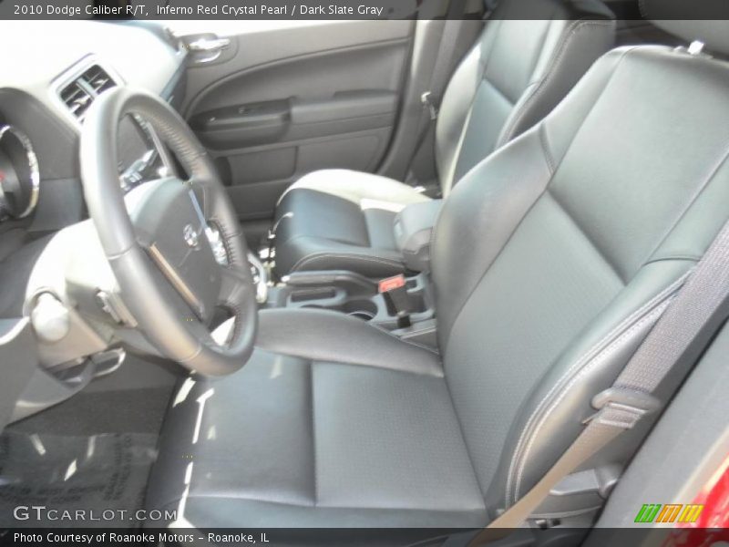 Inferno Red Crystal Pearl / Dark Slate Gray 2010 Dodge Caliber R/T