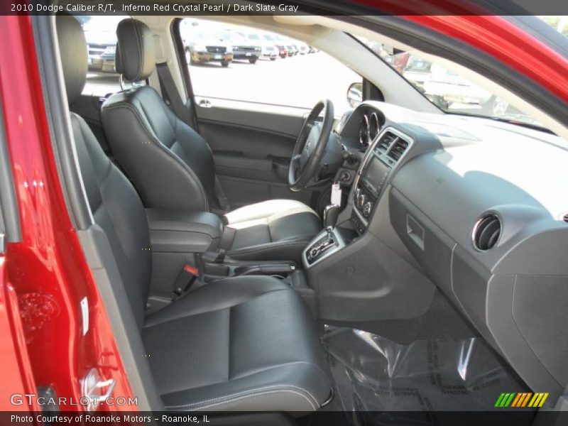 Inferno Red Crystal Pearl / Dark Slate Gray 2010 Dodge Caliber R/T