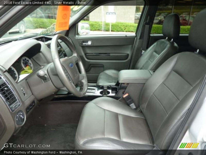 Silver Metallic / Stone 2008 Ford Escape Limited 4WD