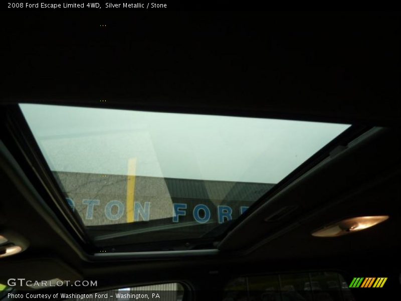 Silver Metallic / Stone 2008 Ford Escape Limited 4WD