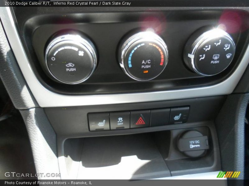Inferno Red Crystal Pearl / Dark Slate Gray 2010 Dodge Caliber R/T