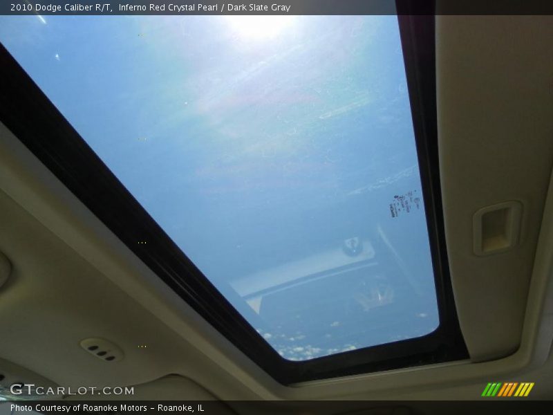 Inferno Red Crystal Pearl / Dark Slate Gray 2010 Dodge Caliber R/T