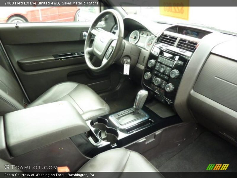 Silver Metallic / Stone 2008 Ford Escape Limited 4WD