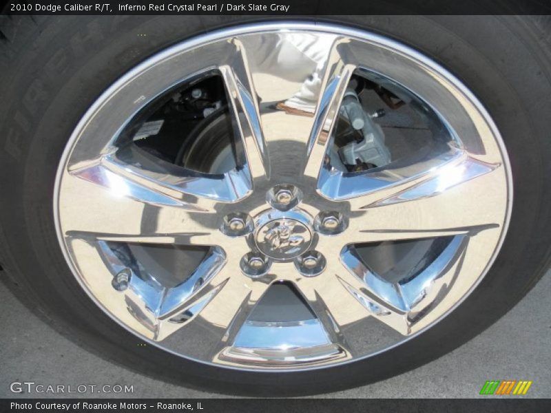 Inferno Red Crystal Pearl / Dark Slate Gray 2010 Dodge Caliber R/T