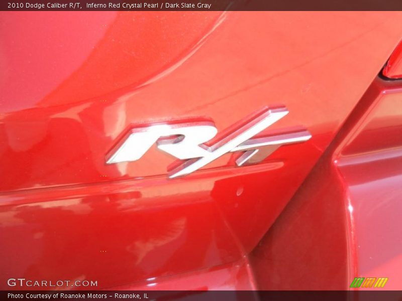 Inferno Red Crystal Pearl / Dark Slate Gray 2010 Dodge Caliber R/T
