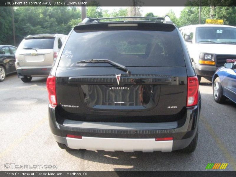 Black / Ebony Black 2006 Pontiac Torrent AWD