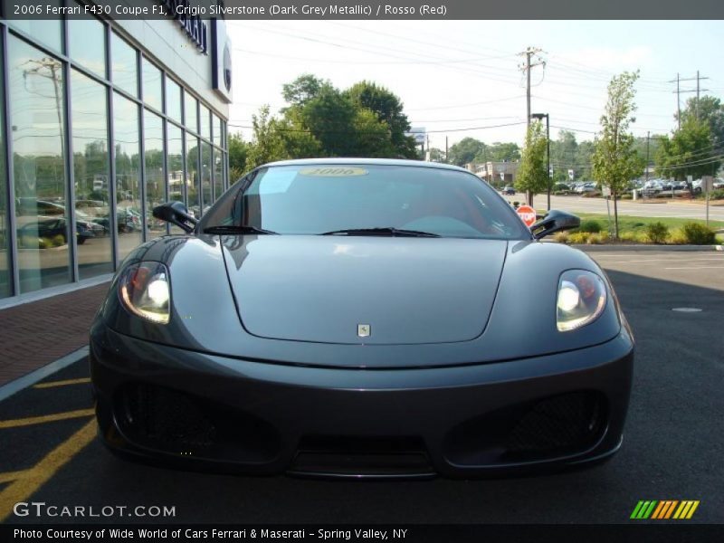 Grigio Silverstone (Dark Grey Metallic) / Rosso (Red) 2006 Ferrari F430 Coupe F1