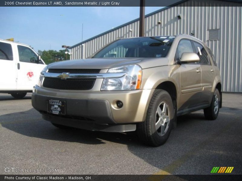 Sandstone Metallic / Light Gray 2006 Chevrolet Equinox LT AWD