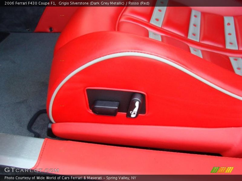Grigio Silverstone (Dark Grey Metallic) / Rosso (Red) 2006 Ferrari F430 Coupe F1