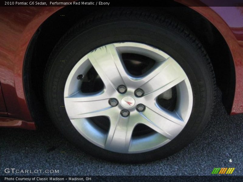 Performance Red Metallic / Ebony 2010 Pontiac G6 Sedan