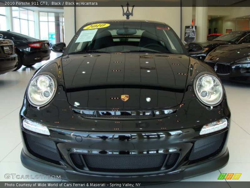 Black / Black w/Alcantara 2010 Porsche 911 GT3