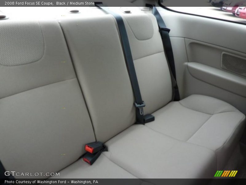 Black / Medium Stone 2008 Ford Focus SE Coupe