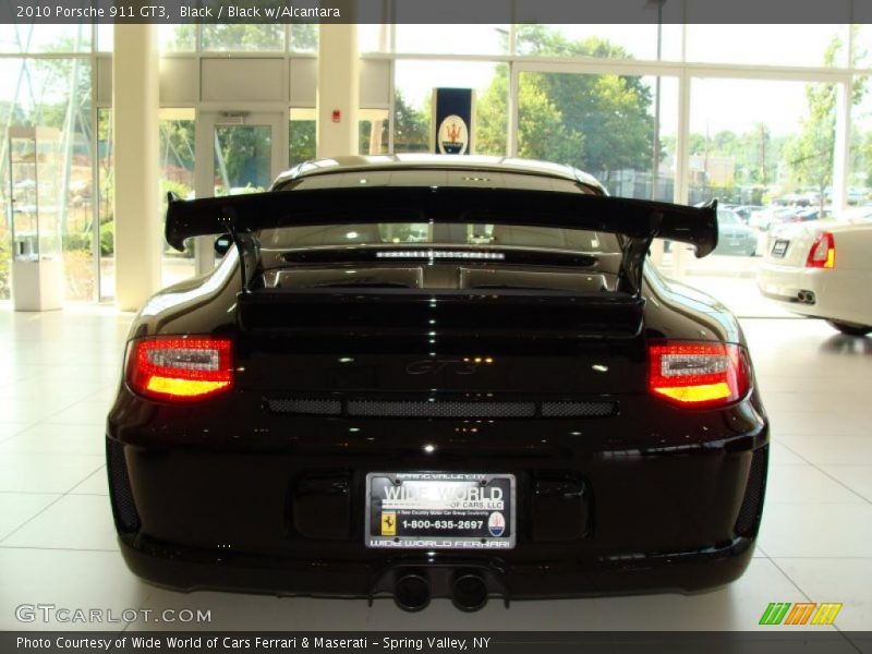 Black / Black w/Alcantara 2010 Porsche 911 GT3