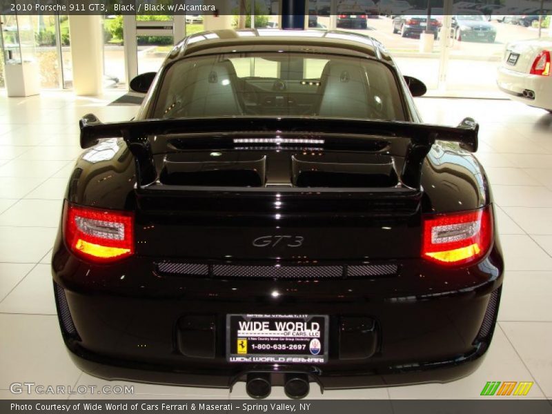 Black / Black w/Alcantara 2010 Porsche 911 GT3