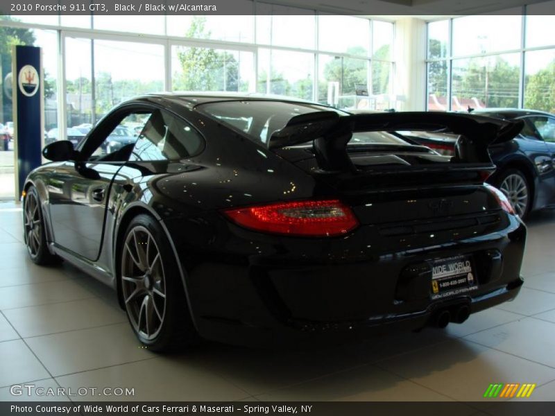 Black / Black w/Alcantara 2010 Porsche 911 GT3