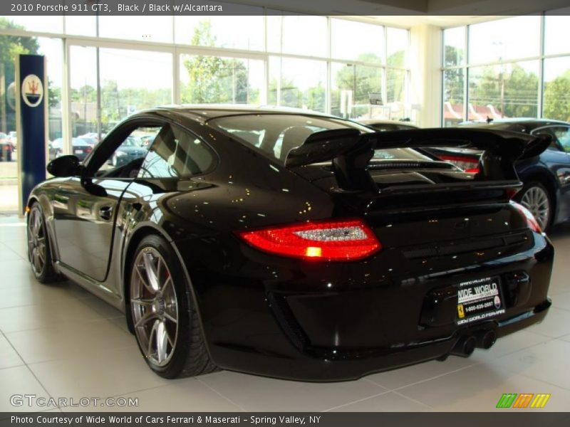 Black / Black w/Alcantara 2010 Porsche 911 GT3