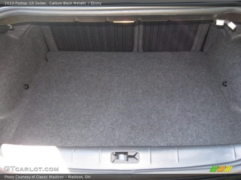 Carbon Black Metallic / Ebony 2010 Pontiac G6 Sedan