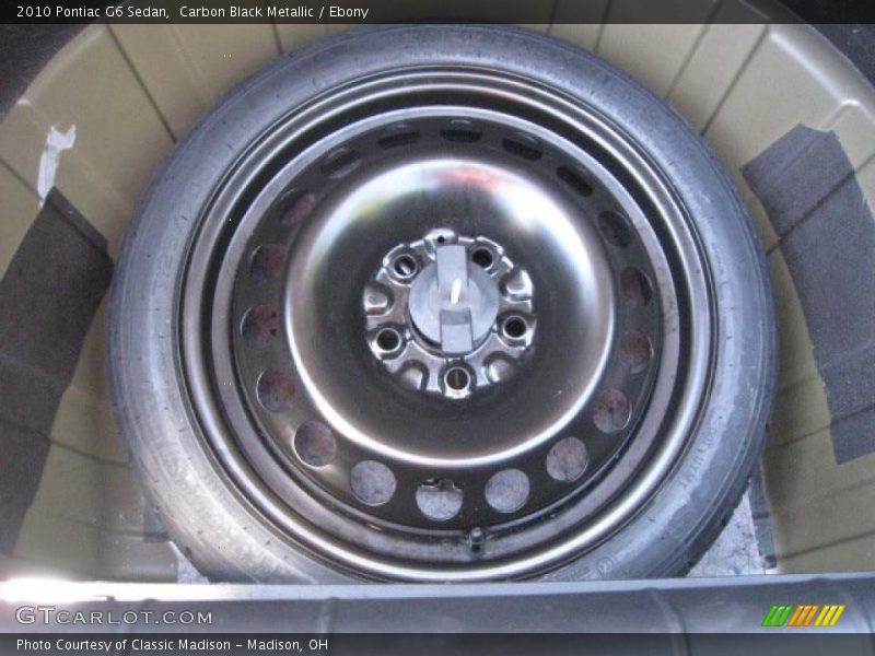 Carbon Black Metallic / Ebony 2010 Pontiac G6 Sedan