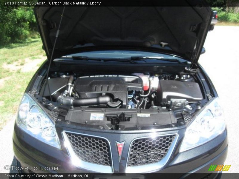 Carbon Black Metallic / Ebony 2010 Pontiac G6 Sedan