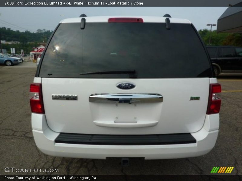 White Platinum Tri-Coat Metallic / Stone 2009 Ford Expedition EL Limited 4x4