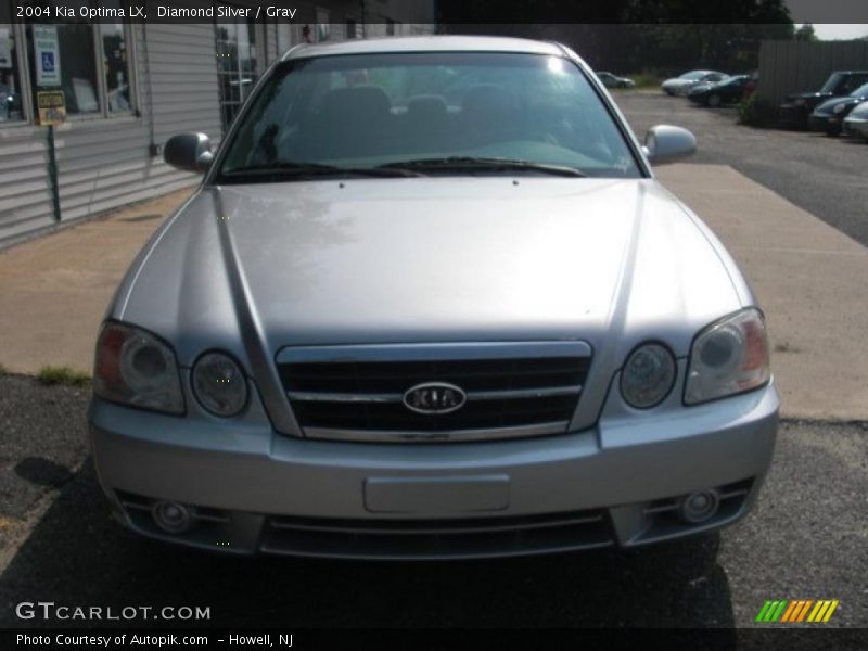 Diamond Silver / Gray 2004 Kia Optima LX