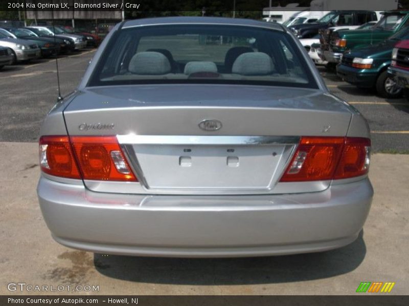 Diamond Silver / Gray 2004 Kia Optima LX