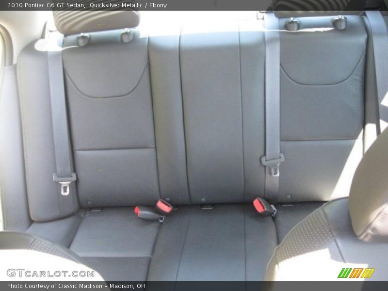 Quicksilver Metallic / Ebony 2010 Pontiac G6 GT Sedan