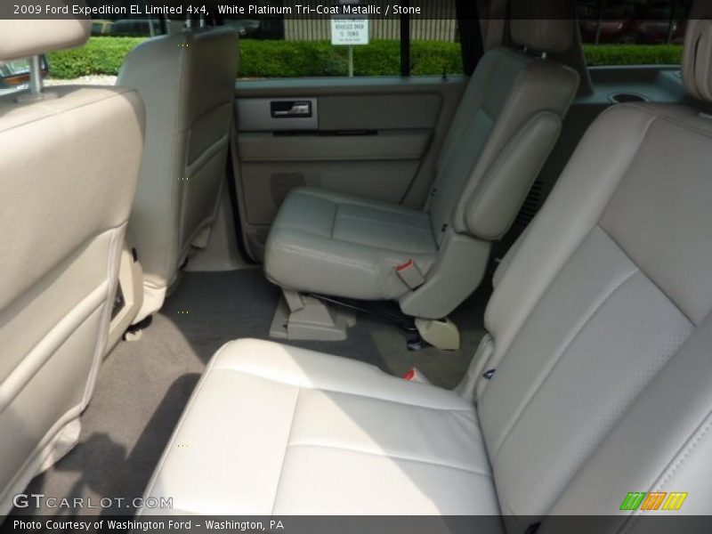 White Platinum Tri-Coat Metallic / Stone 2009 Ford Expedition EL Limited 4x4