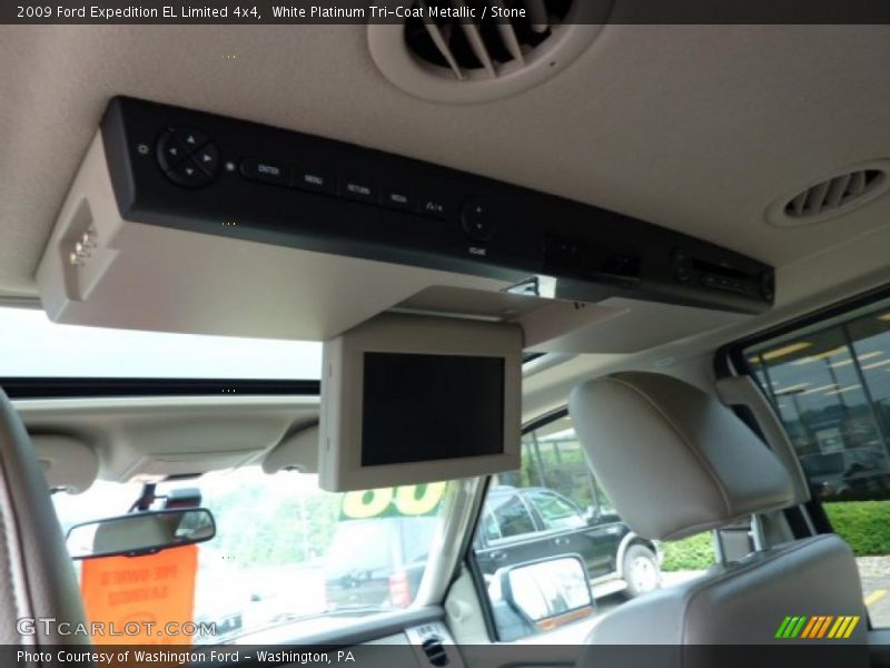 White Platinum Tri-Coat Metallic / Stone 2009 Ford Expedition EL Limited 4x4