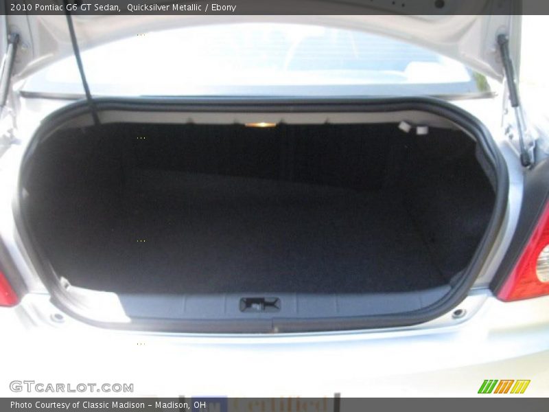Quicksilver Metallic / Ebony 2010 Pontiac G6 GT Sedan