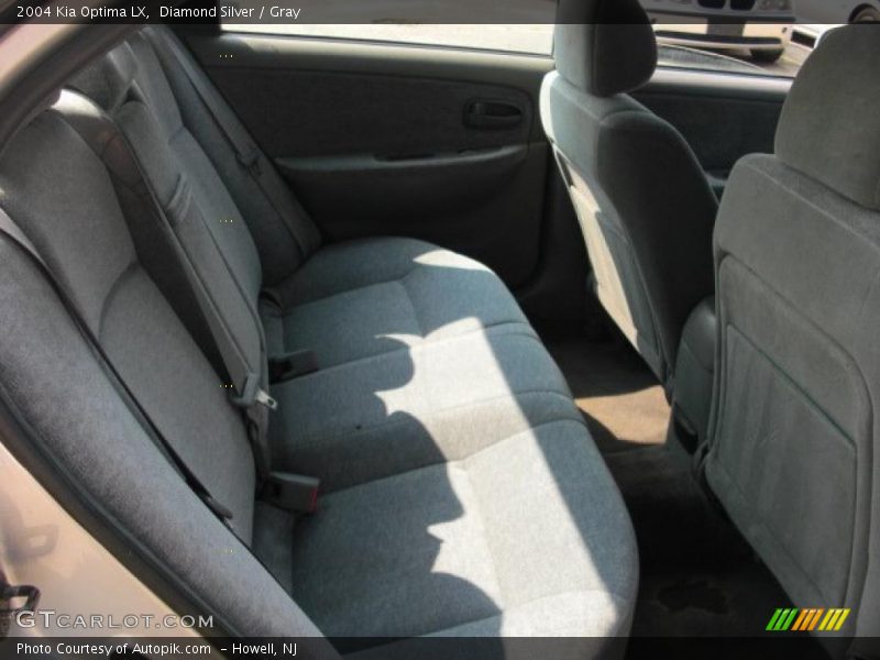 Diamond Silver / Gray 2004 Kia Optima LX