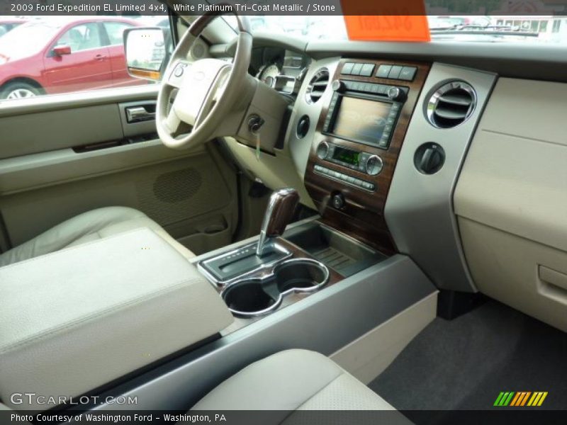 White Platinum Tri-Coat Metallic / Stone 2009 Ford Expedition EL Limited 4x4