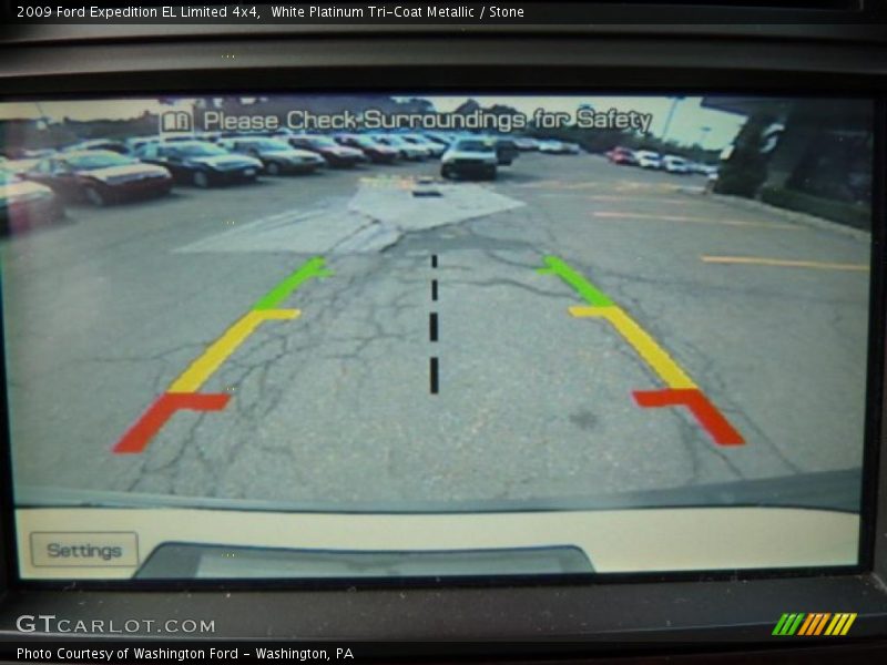 White Platinum Tri-Coat Metallic / Stone 2009 Ford Expedition EL Limited 4x4