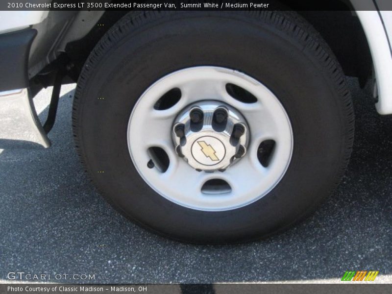 Summit White / Medium Pewter 2010 Chevrolet Express LT 3500 Extended Passenger Van