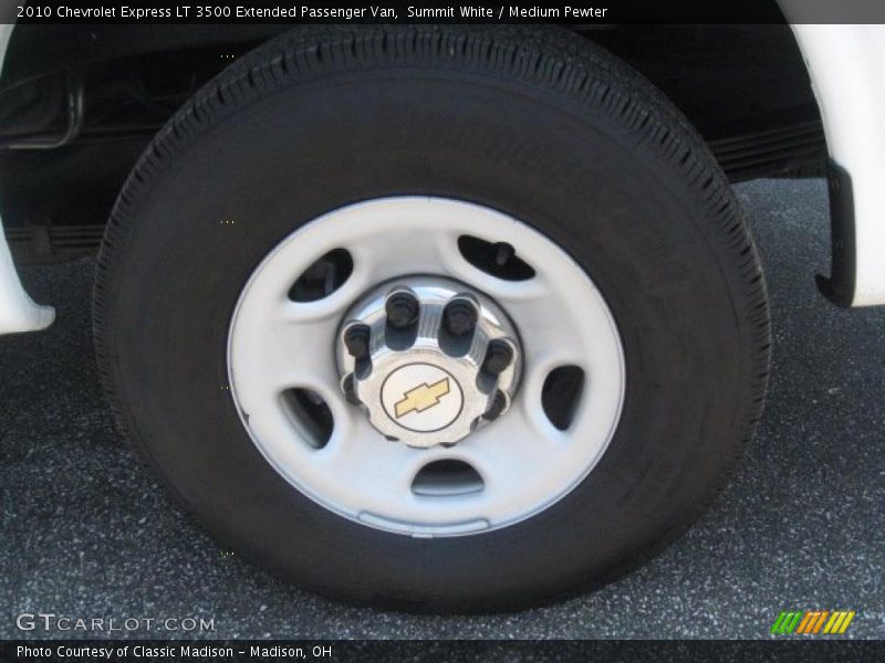 Summit White / Medium Pewter 2010 Chevrolet Express LT 3500 Extended Passenger Van