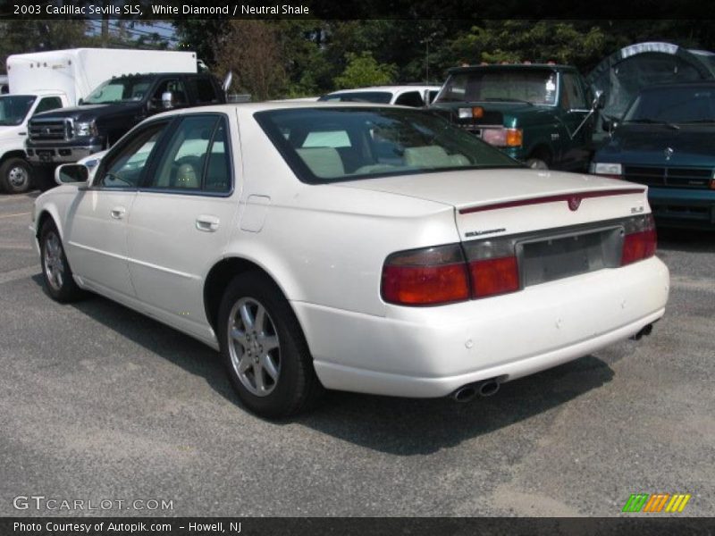 White Diamond / Neutral Shale 2003 Cadillac Seville SLS