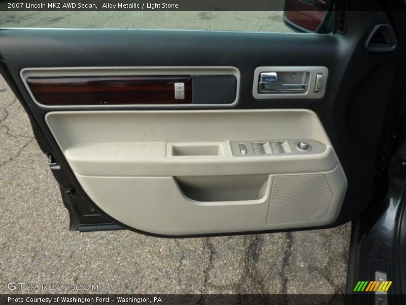 Alloy Metallic / Light Stone 2007 Lincoln MKZ AWD Sedan