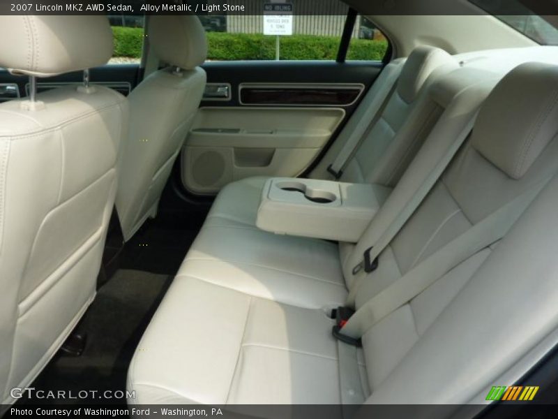 Alloy Metallic / Light Stone 2007 Lincoln MKZ AWD Sedan