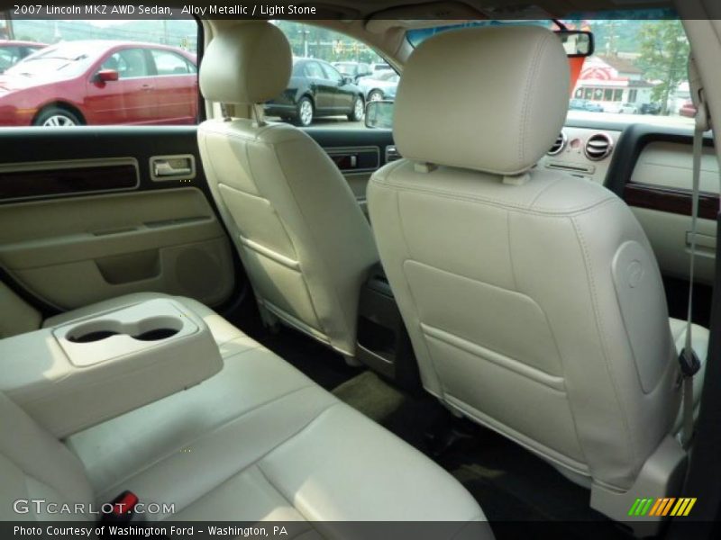 Alloy Metallic / Light Stone 2007 Lincoln MKZ AWD Sedan