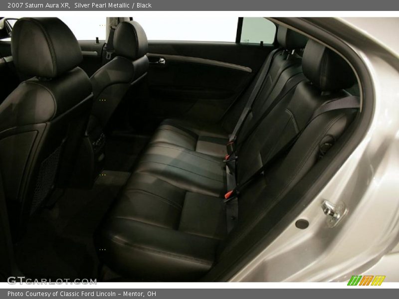 Silver Pearl Metallic / Black 2007 Saturn Aura XR